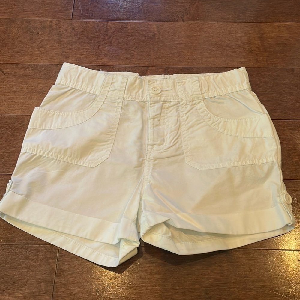White shorts